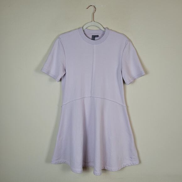 Sweaty Betty Revive T-Shirt Dress 0 2 Mistflower Purple Relaxed Comfy Loungewear - Picture 2 of 13